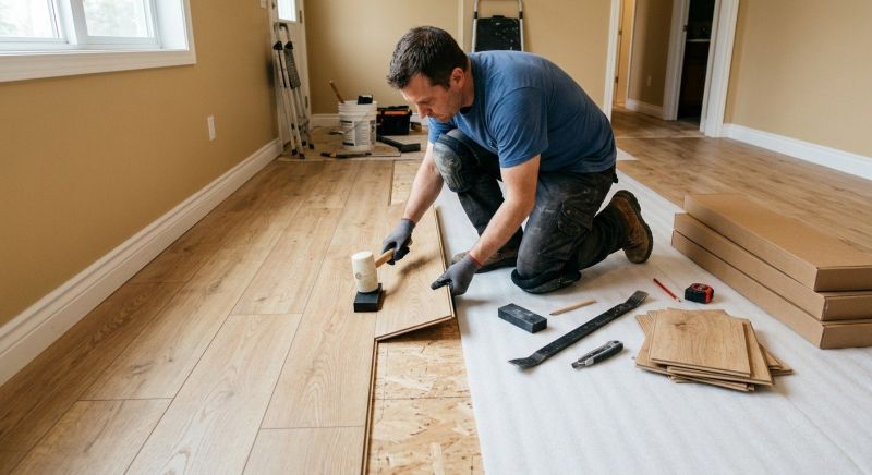 Laminate Floor Installation in Brick, NJ