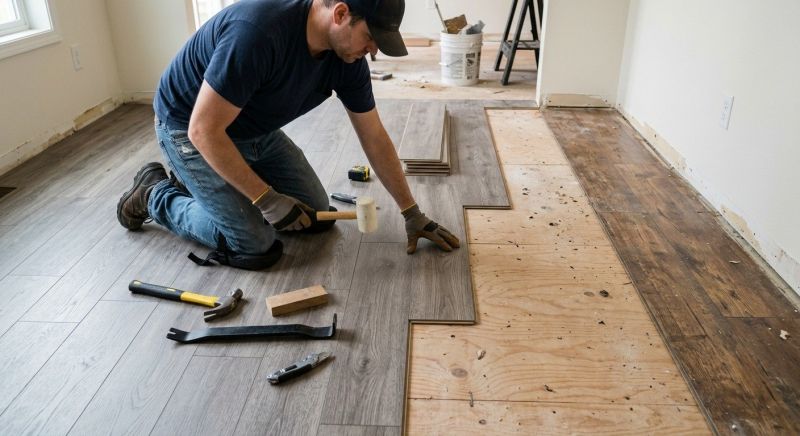 Laminate Floor Installation in Lawrence Township, NJ