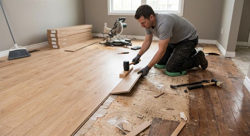 Laminate Floor Installation in Monmouth County, NJ