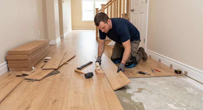 Laminate Floor Replacement in Bordentown, NJ