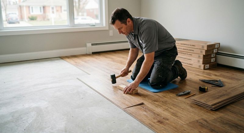 Linoleum Floor Installation in Bordentown, NJ