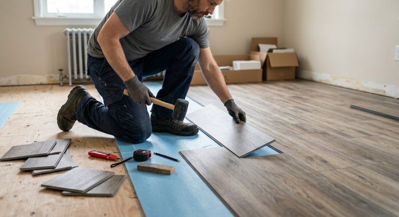 Linoleum Floor Installation in Bordentown, NJ