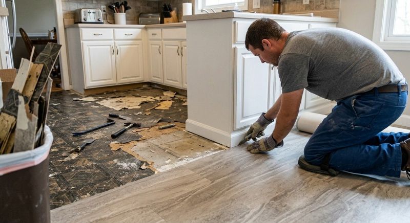 Linoleum Floor Installation in Edison, NJ