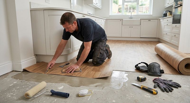 Sheet Linoleum Installation in Mercer County, NJ