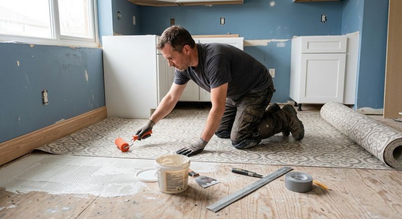 Sheet Vinyl Installation in Lakewood, NJ