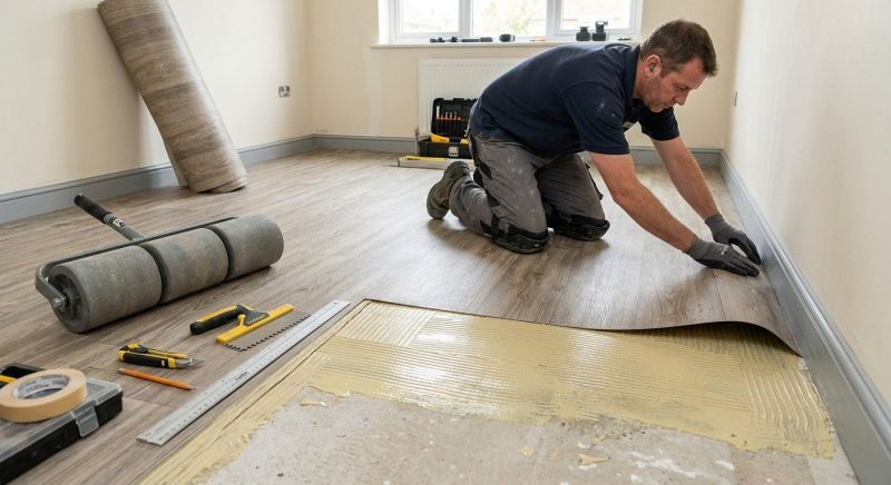 Sheet Vinyl Installation in Monmouth County, NJ