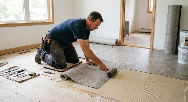 Sheet Vinyl Installation in New Brunswick, NJ