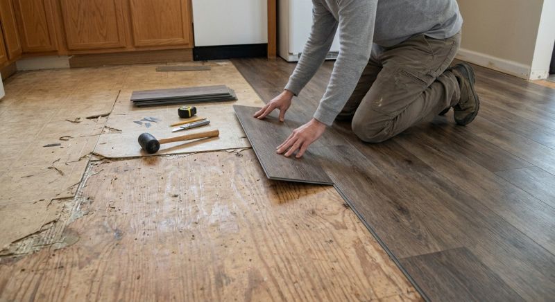 Vinyl Flooring Installation in Highland Park, NJ