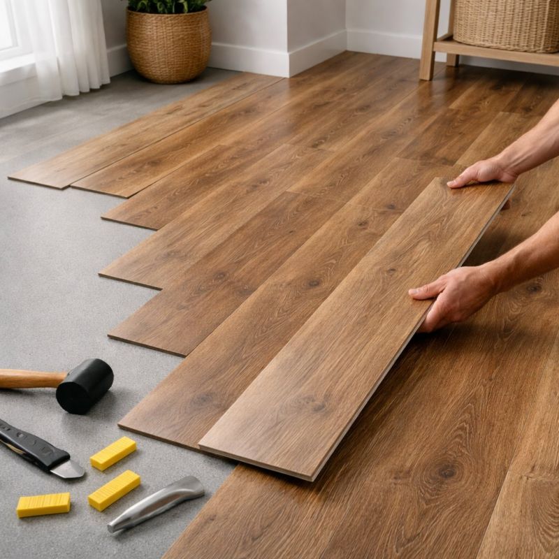 Vinyl Plank Floor Installation in Monmouth County, NJ